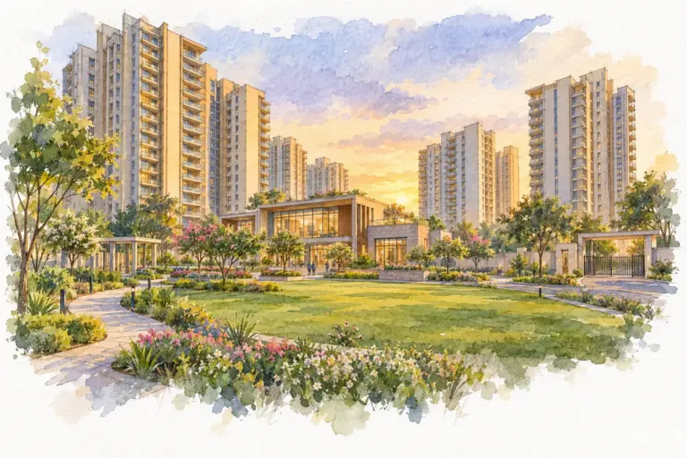 Illustration of BPTP Park Spacio