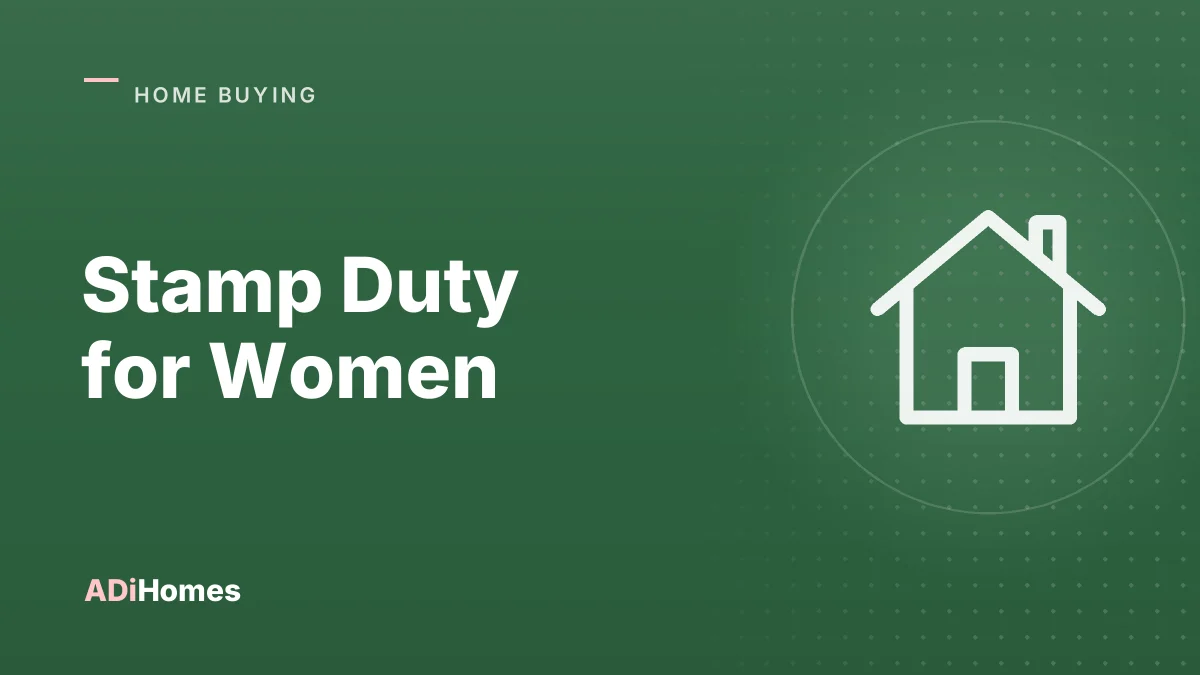 Stamp Duty for Women: Savings When Buying in Her Name Across NCR