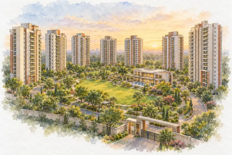 Illustration of Canara Apartment
