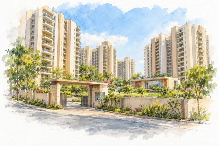 Illustration of Central Park Belgravia Resort Residency