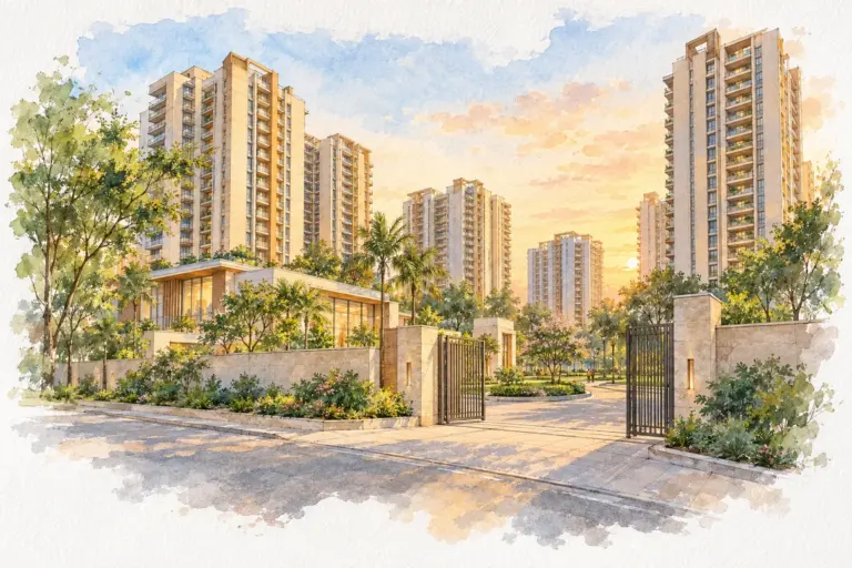 Illustration of Central Park Bellavista Towers