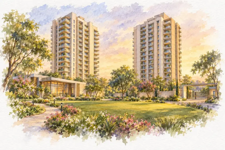 Illustration of Central Park Bignonia Towers