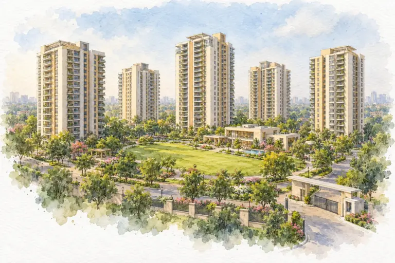 Illustration of Chetna Apartments