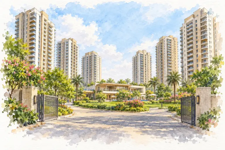 Illustration of DDA Agrasen Awas