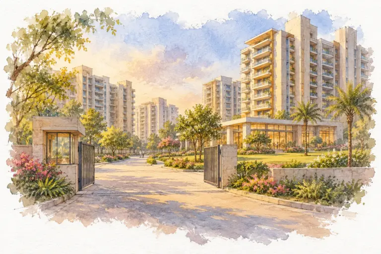 Illustration of DDA Bhawani Kunj