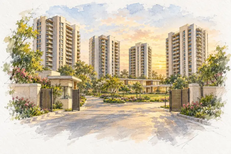 Illustration of DDA Deepa Apartment