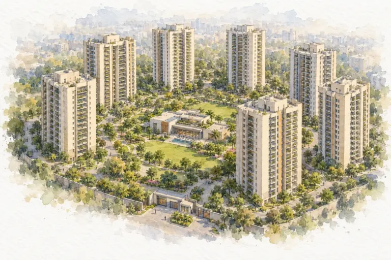Illustration of DDA Ekta Gardens