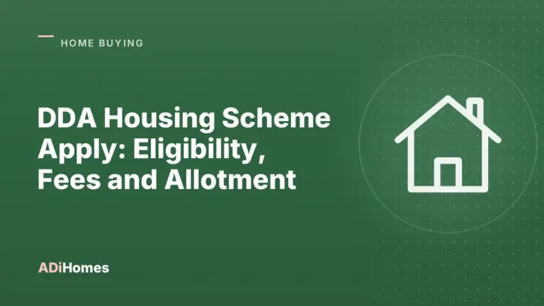 dda housing schemes eligibility application and allotment cover 1