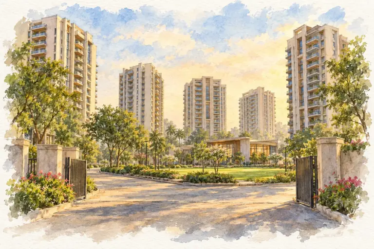Illustration of DDA Kallol Apartments