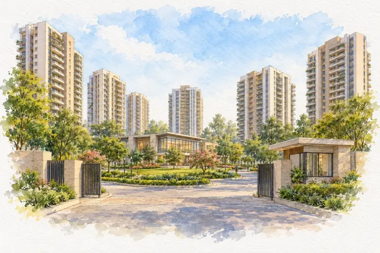 Illustration of DDA Metro View Apartments