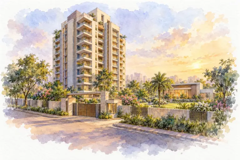 Illustration of DDA Oriental Apartment