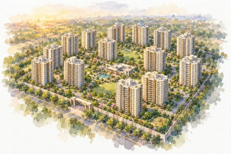 Illustration of DDA Peepal Apartment Pocket E