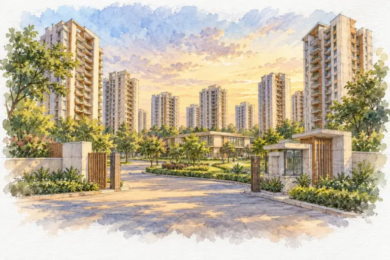 Illustration of DDA Shakti Apartment