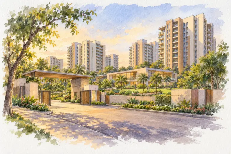 Illustration of DDA Sun View Apartments