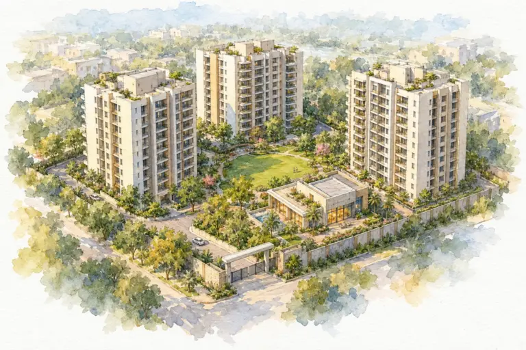 Illustration of Deepsons Atulya Heights