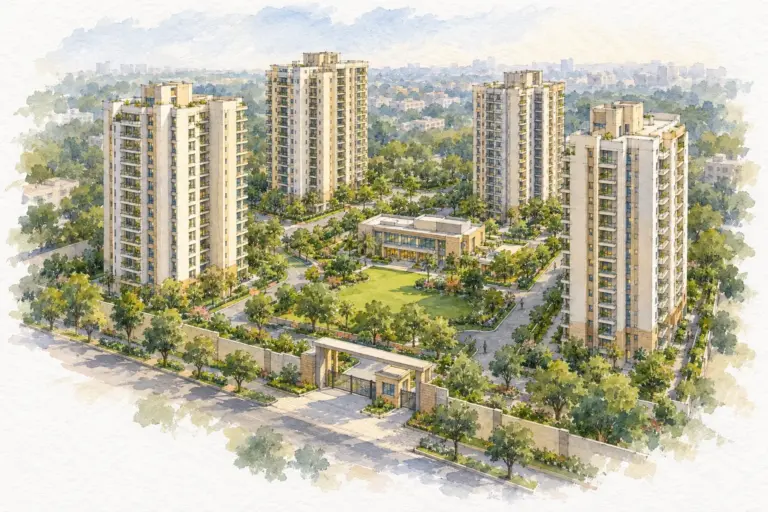 Illustration of Dena Apartment