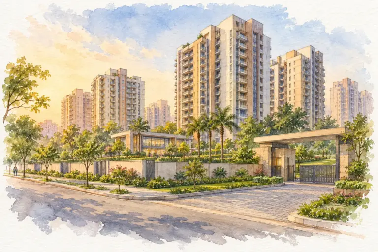 Illustration of Dew Drop Apartments