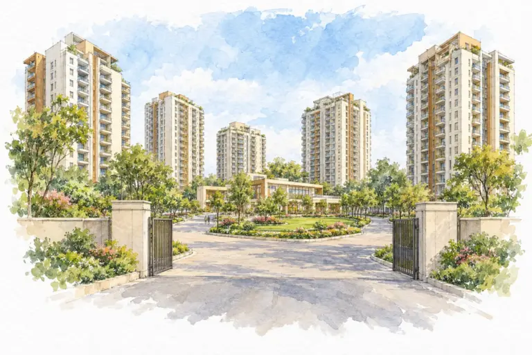 Illustration of Dharma Apartment