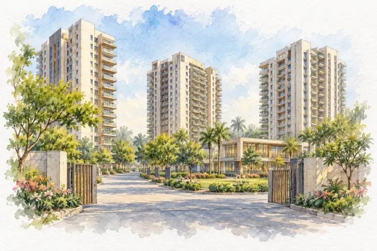 Illustration of Din Apartment