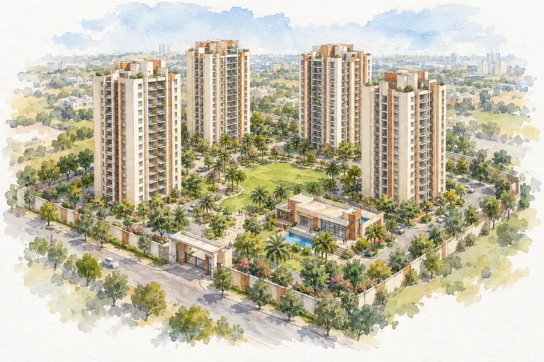 Illustration of Divyansh Green Heights