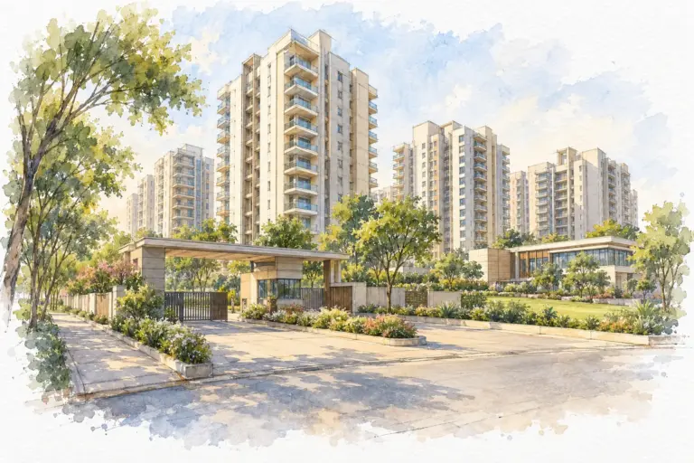 Illustration of DLF Beverly Park I