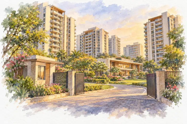 Illustration of DLF Beverly Park II