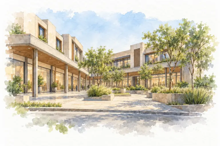 Illustration of DLF City Centre Gurugram