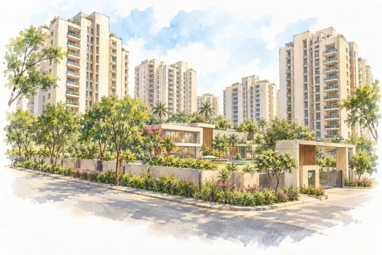 Illustration of DLF Exclusive Floors Owners Society