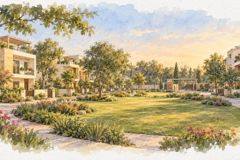 Illustration of DLF Garden Villas