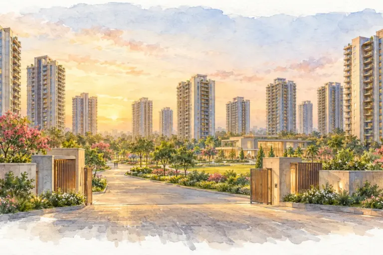 Illustration of DLF New Town Heights II