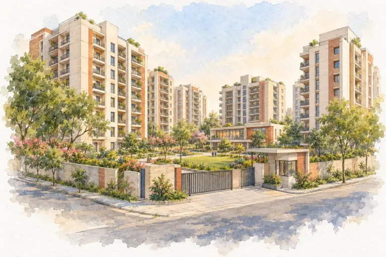 Illustration of DLF ONE Midtown