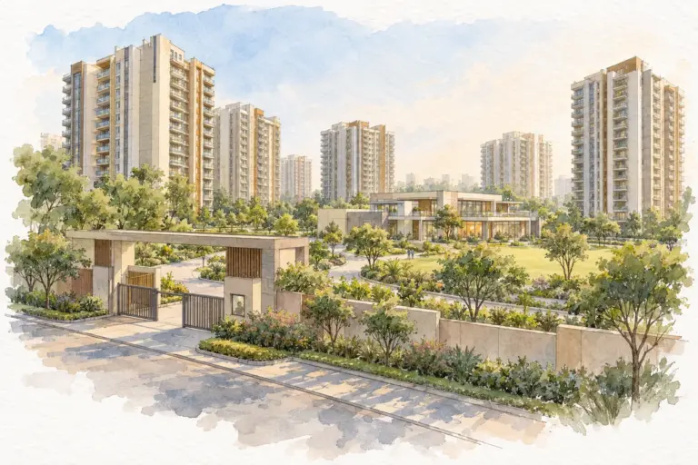 Illustration of DLF Privana North