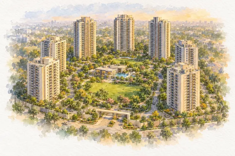 Illustration of DLF Privana South