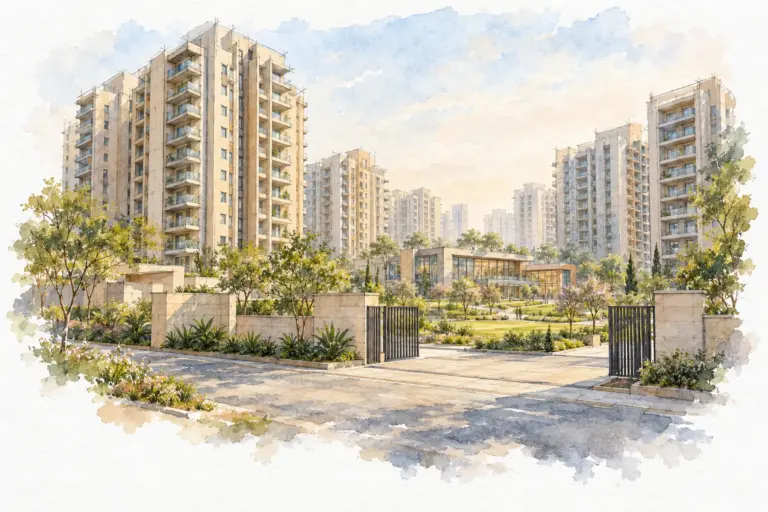 Illustration of DLF Privana West