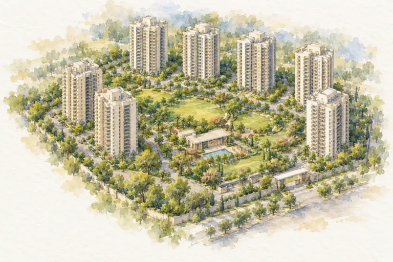 Illustration of DLF Regal Gardens