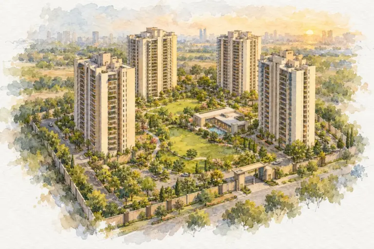 Illustration of DLF Regency Park