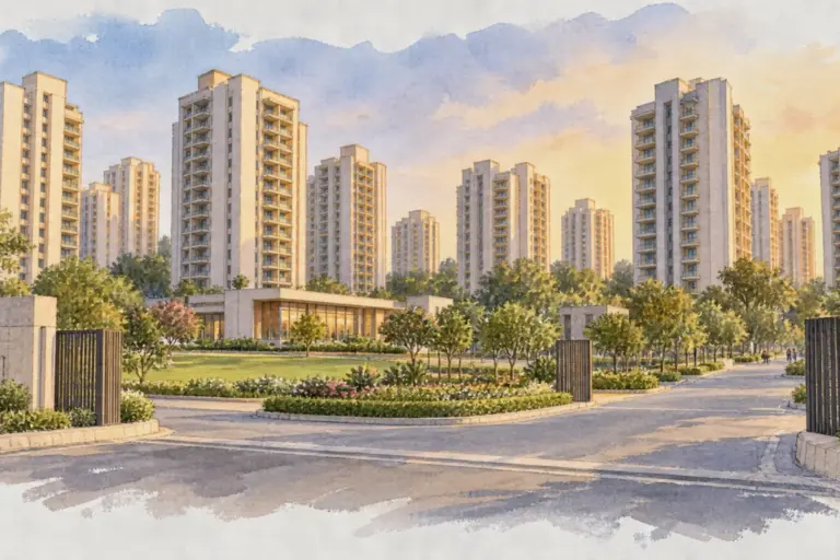 Illustration of DLF Ridgewood Estate