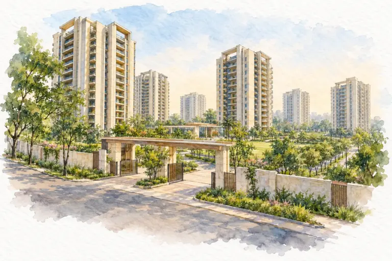 Illustration of DLF Select Homes