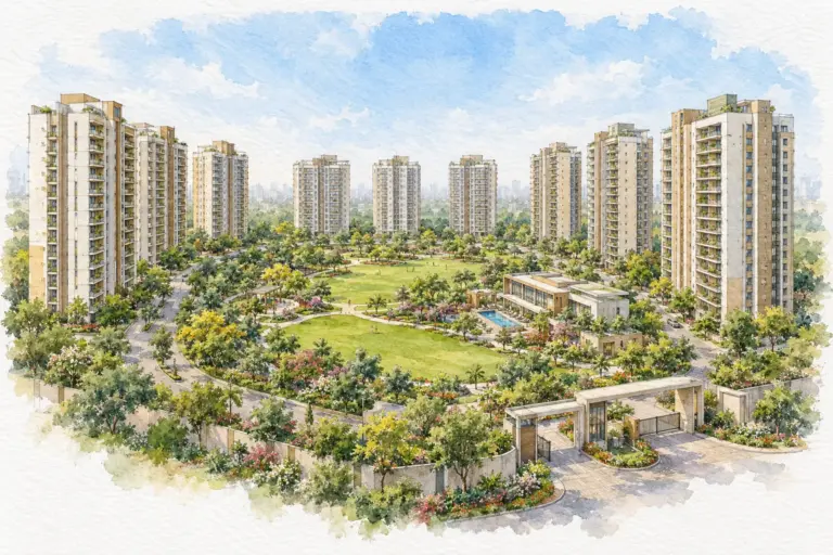 Illustration of DLF Silver Oaks