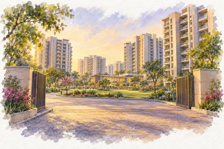Illustration of DLF The Arbour