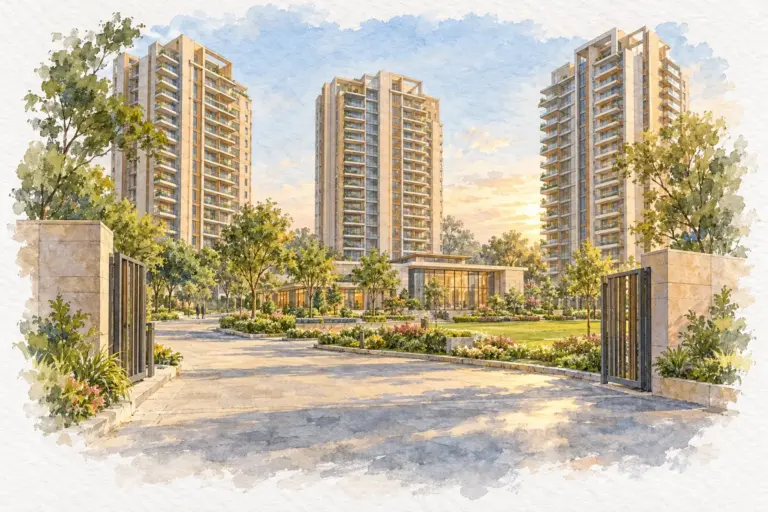 Illustration of DLF The Summit