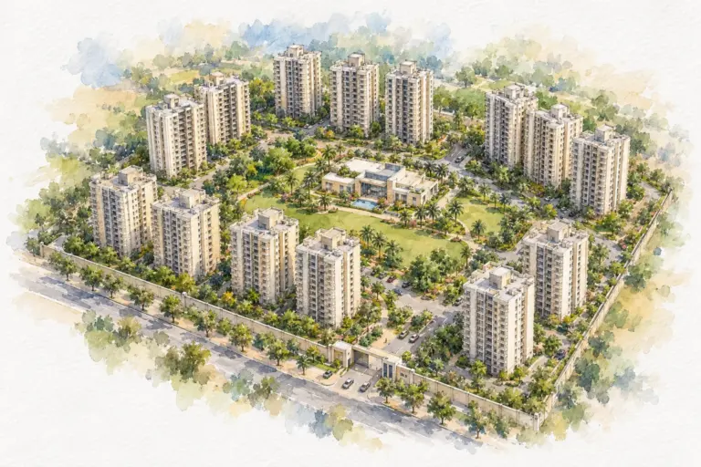 Illustration of Earthcon Casa Royale & Sanskriti