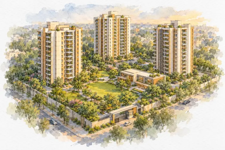 Illustration of Eden Tower Apartment