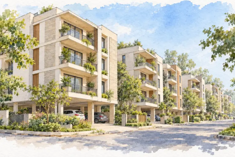 Illustration of Ekaakshara Garden Residency