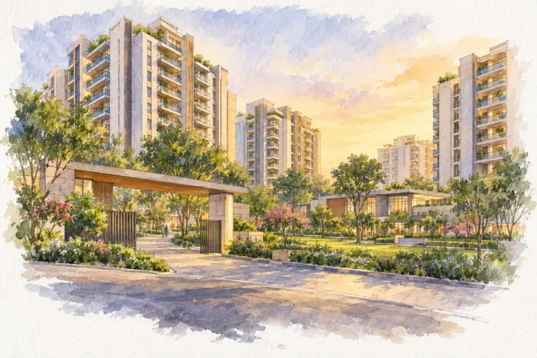 Illustration of Eldeco Fairway Reserve