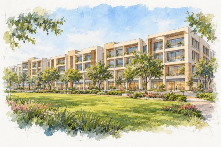 Illustration of Emaar Business District 89 NXT