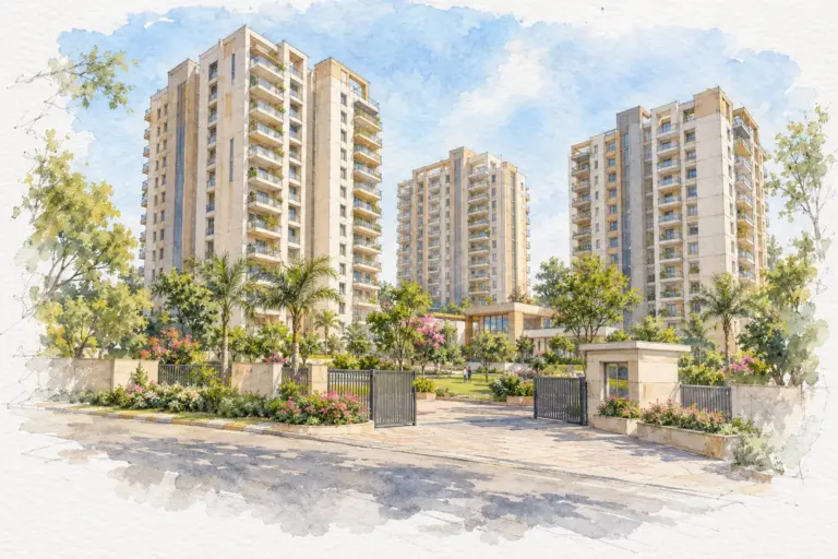 Illustration of Emaar MGF Garden Terraces