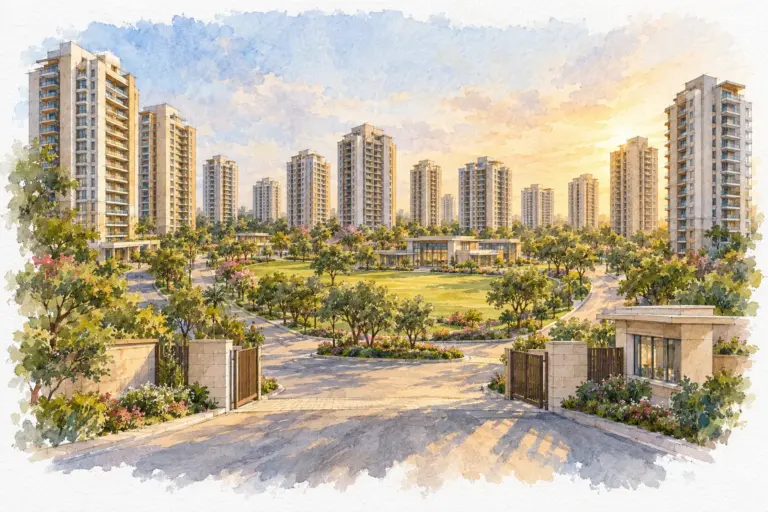 Illustration of Emaar Palm Drive