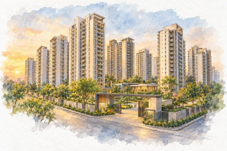 Illustration of Emaar Palm Terraces Select