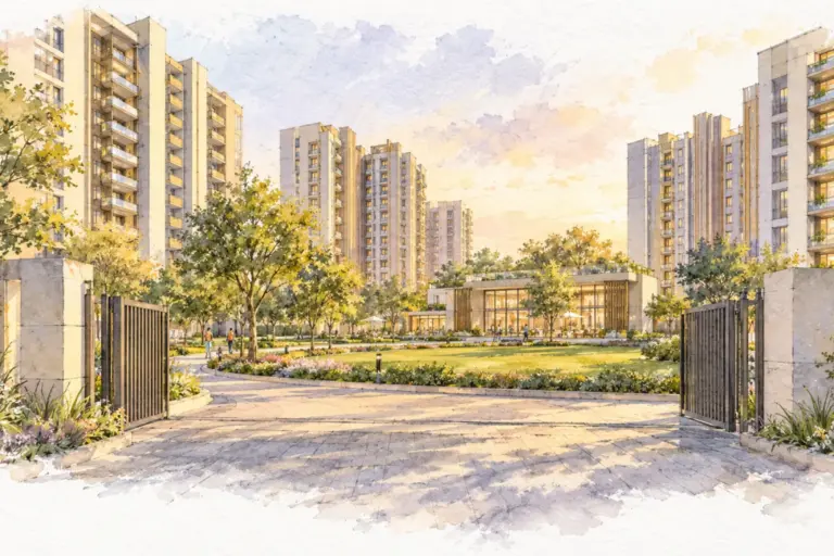 Illustration of Emaar Serenity Hills